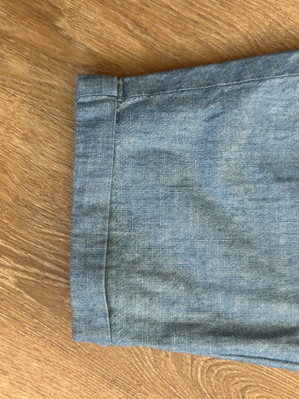 J Crew Pants Womens Size 10 Blue Chambray Jogger Elastic Waist Lightweight Pants - Picture 5 of 6
